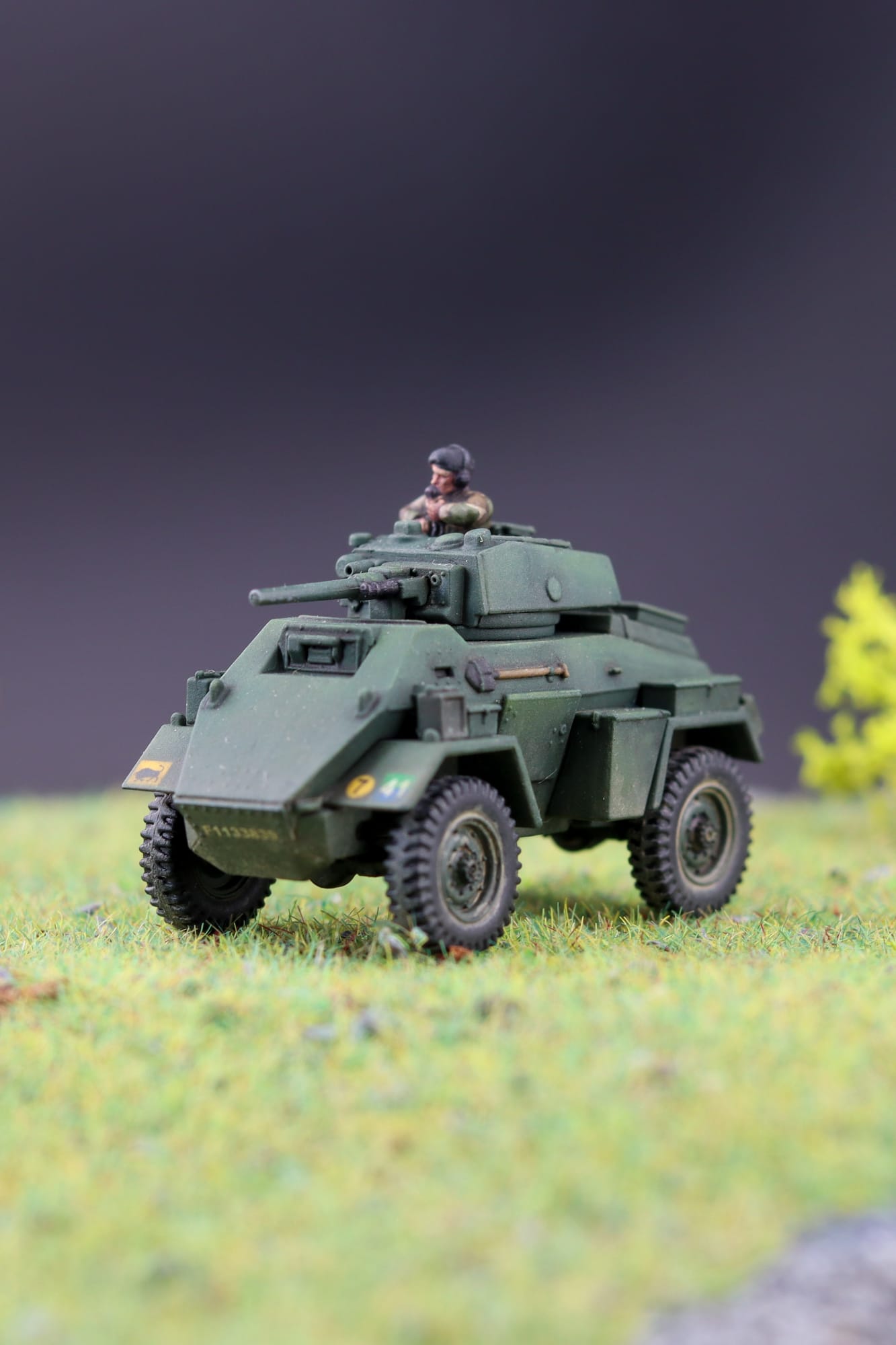 1/72 Humber MK.II/IV Armoured Car (x4)