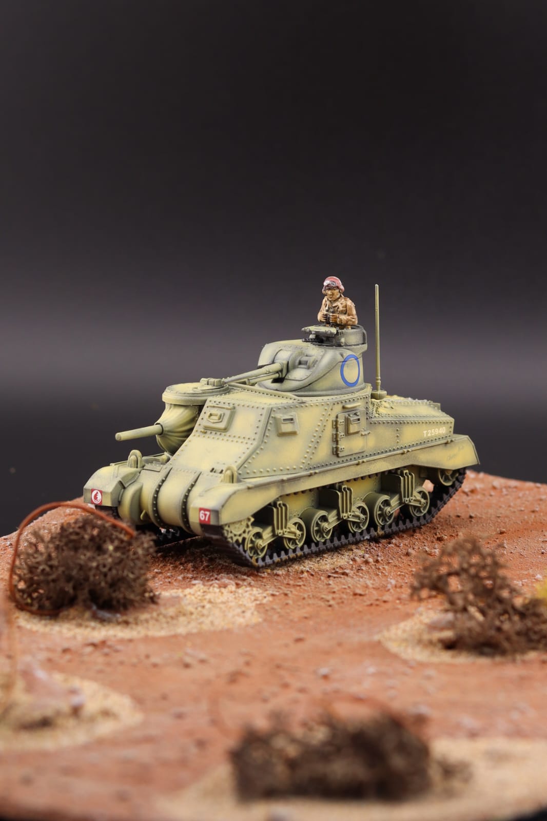 1/72 M3 “Lee” Troop British Medium Tanks (x3)