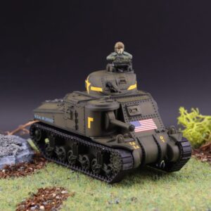 1/72 M3 American Medium Tanks (x3)