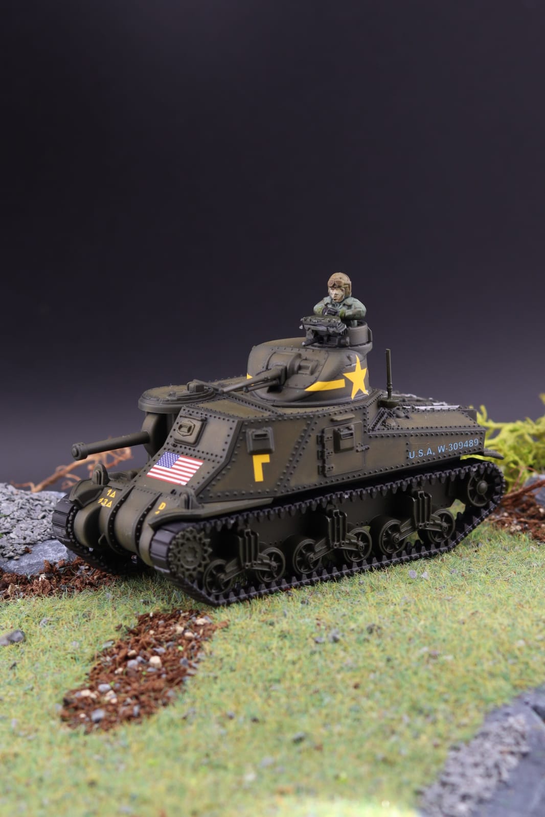 1/72 M3 American Medium Tanks (x3) - Image 2