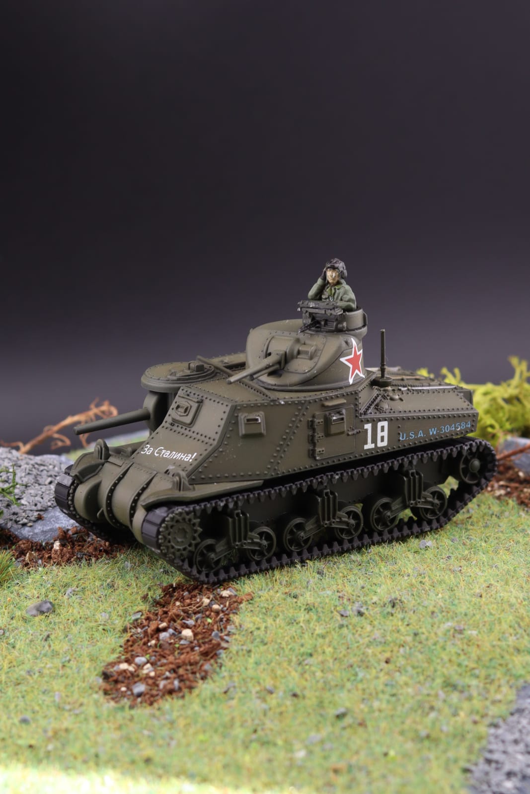 1/72 M3 Platoon Soviet Medium Tanks (x3) - Image 4