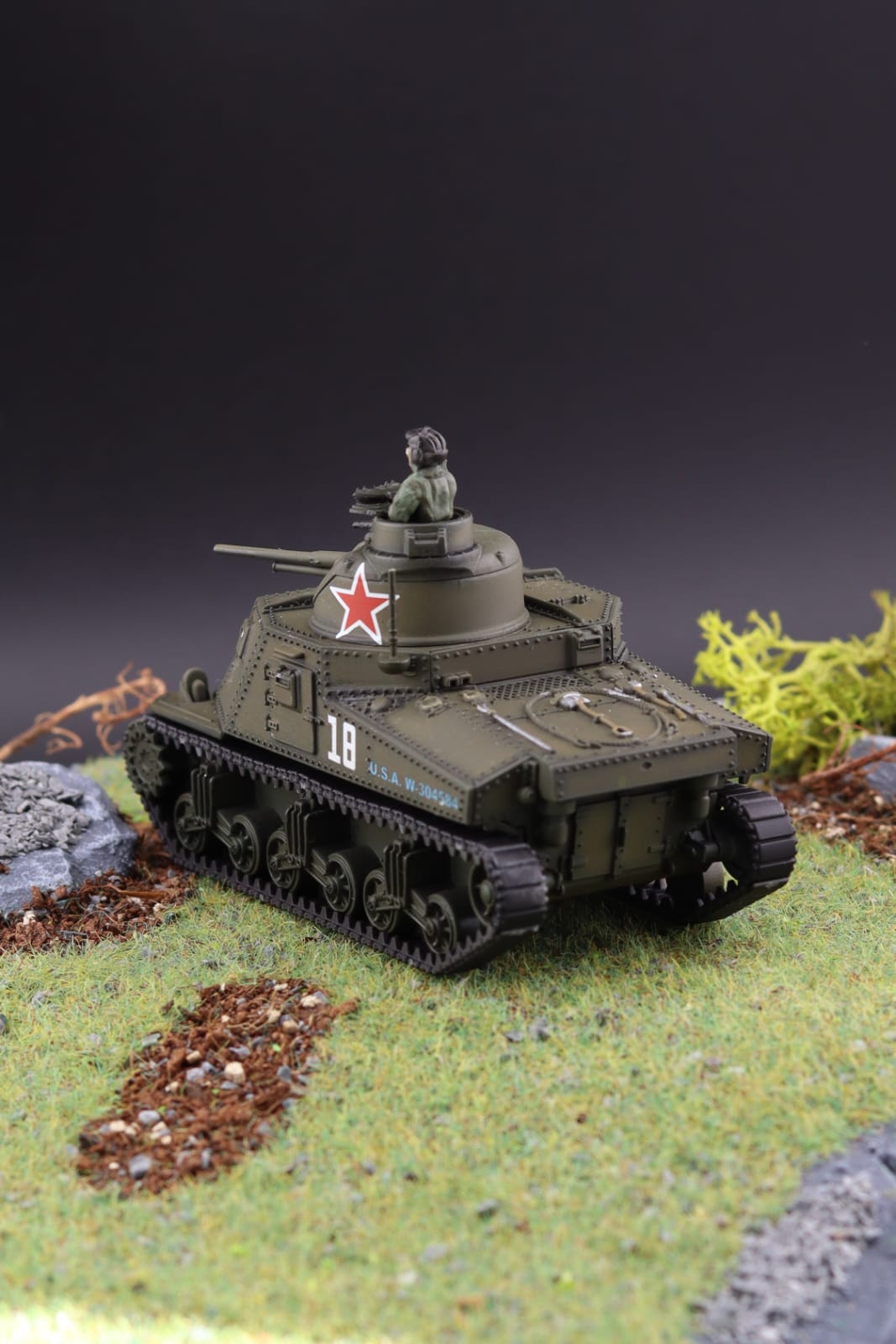 1/72 M3 Platoon Soviet Medium Tanks (x3) - Image 3