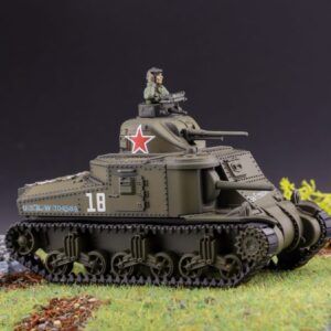 1/72 M3 Platoon Soviet Medium Tanks (x3)